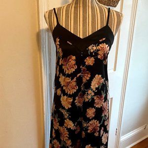Silk Floral Dress